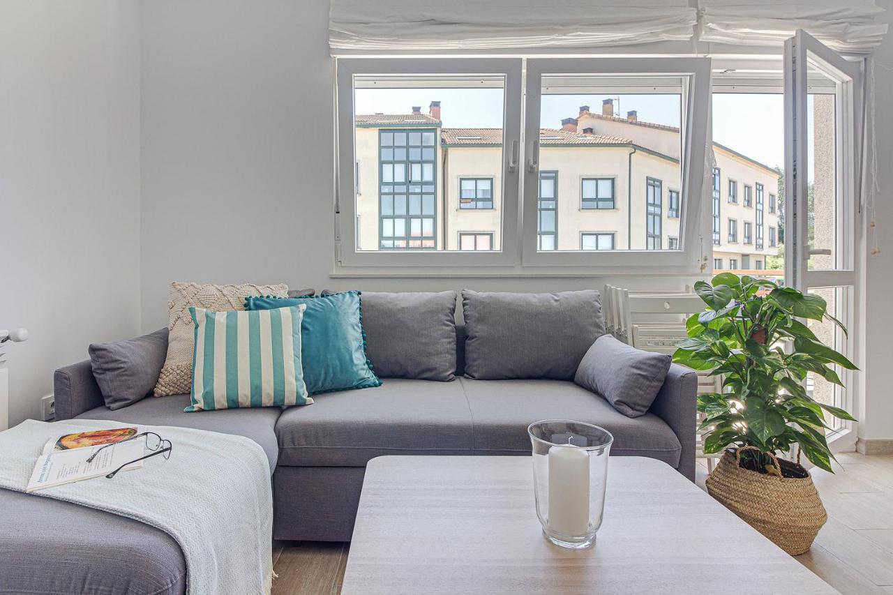 Apartamentos Playa De Finisterre Kültér fotó