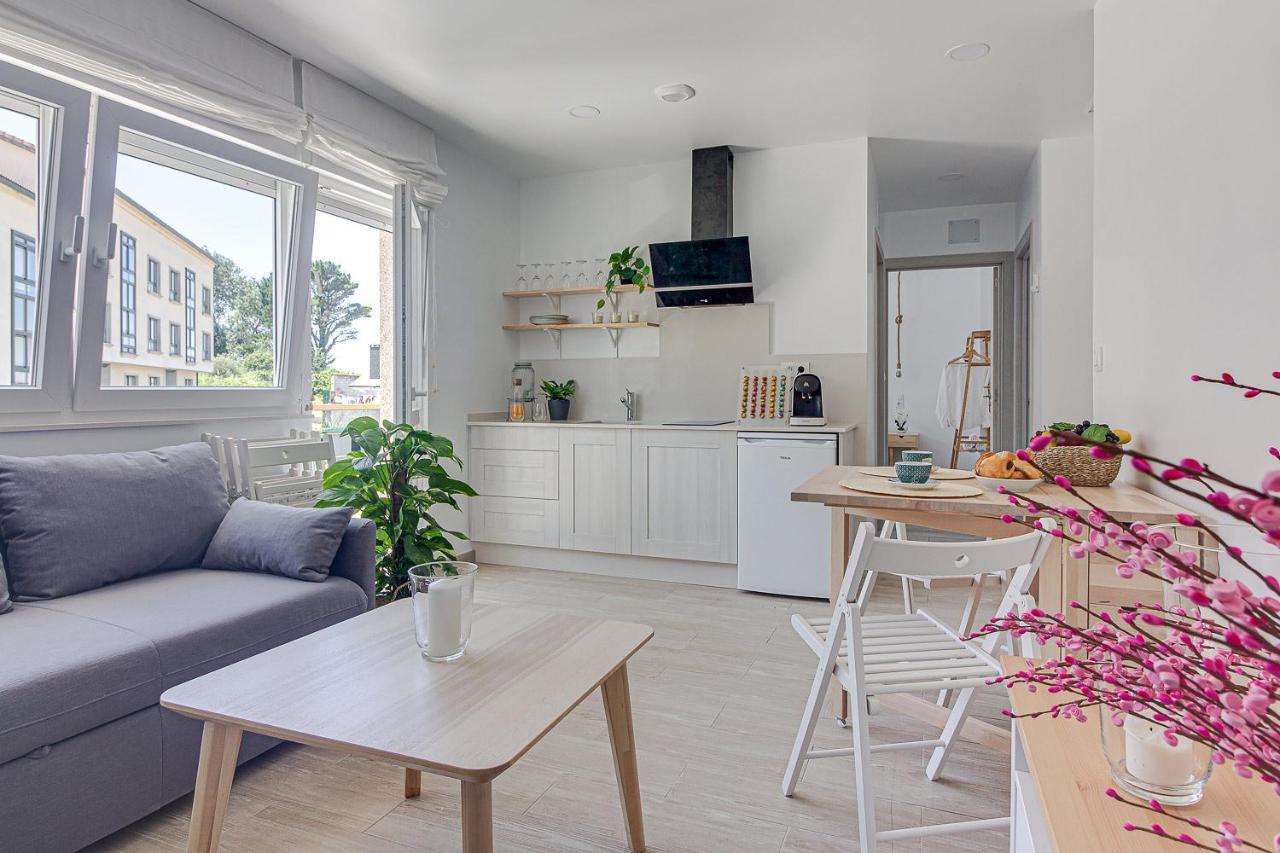 Apartamentos Playa De Finisterre Kültér fotó